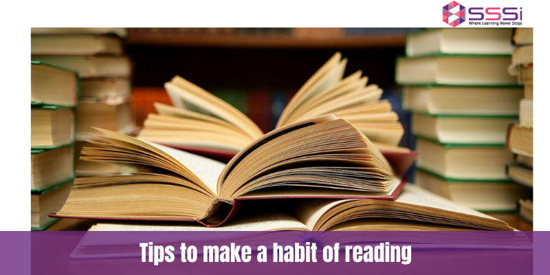 Tips to make a habit of reading