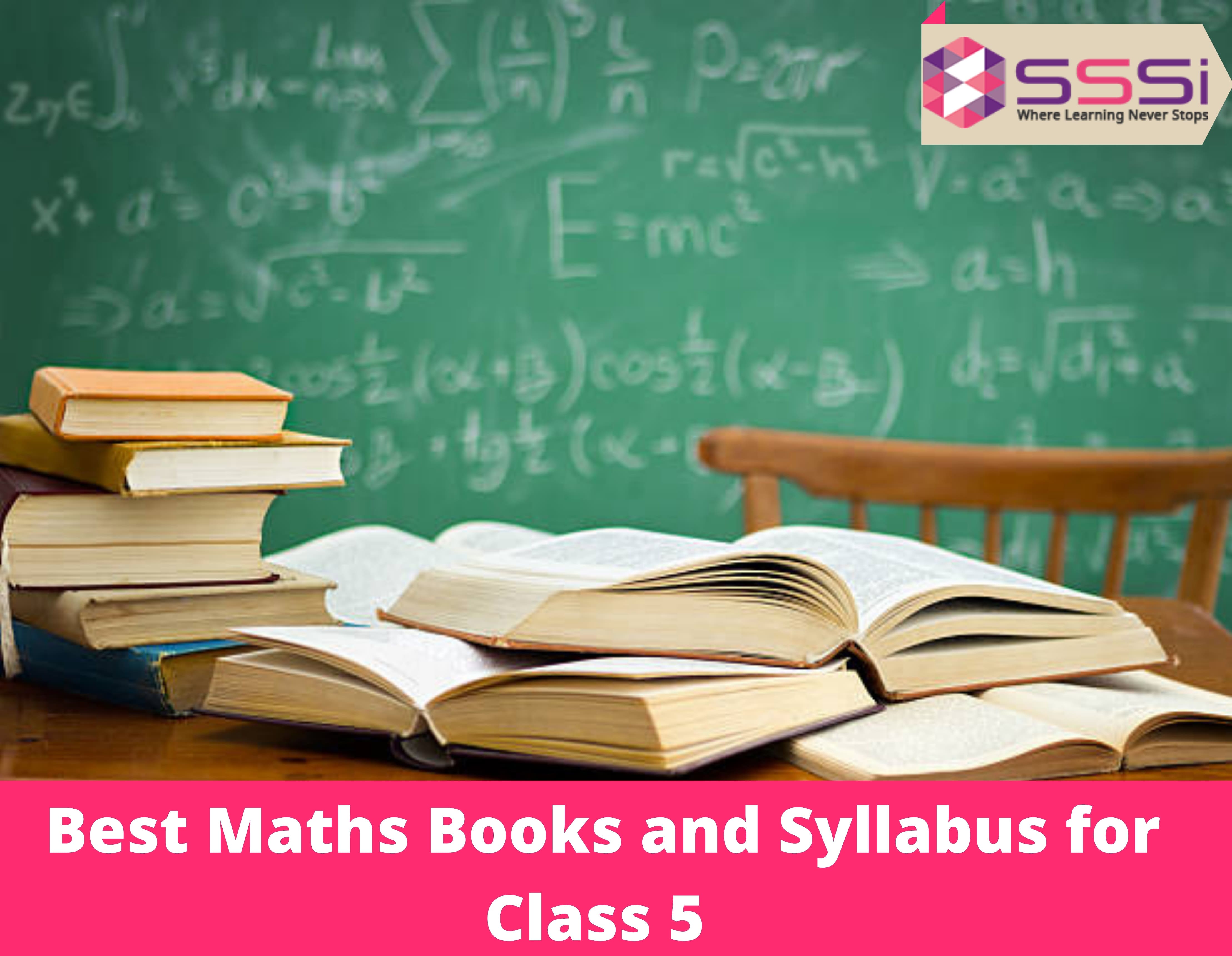 Maths Books and Syllabus For Class 5 