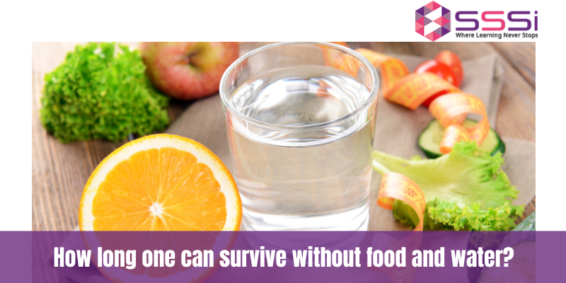 How Long One Can Survive Without Food And Water?